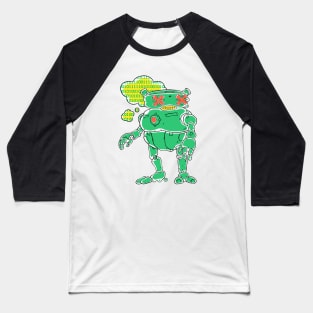 Funny robot Baseball T-Shirt